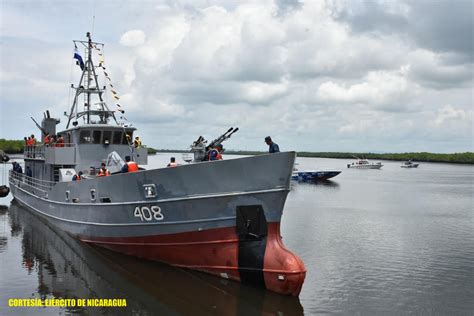 La Fuerza Naval De Nicaragua Abandera Dos Patrulleros