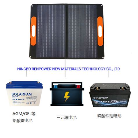 New Arrival High Efficiency 80W 5V 12V 18V ETFE Portable Foldable Solar