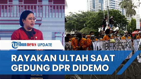 Anggota DPR Rayakan Ultah Puan Maharani Saat Gedung Parlemen Dikepung