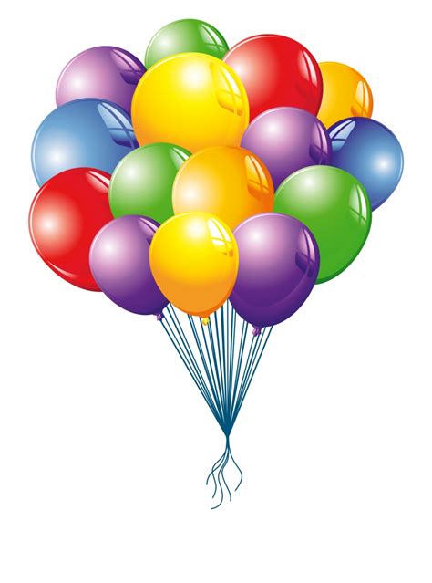 balloons clip art transparent background   balloons