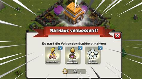 SCHON WIEDER NEUES RATHAUS Let S Play Clash Of Clans Folge 7 YouTube