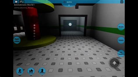 Playing The Nogalistic Map Of Animatronic World In Roblox Youtube