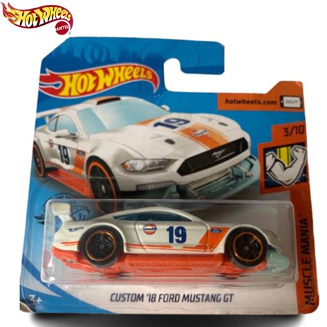 HOT WHEELS CUSTOM FORD MUSTANG GT CARTELA LONGA Shopee Brasil