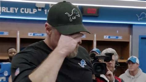 A Teary Dan Campbell Gave His Best Postgame Speech Of The Year After