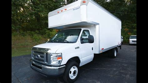 2012 Ford E450 16 Foot Box Truck With Lift Gate Youtube