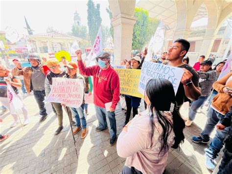 Vecinos Organizados Entregan Pliego Petitorio En Chicoloapan Visi N