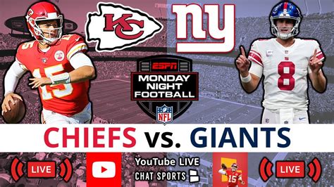 Chiefs Vs Giants Live Streaming Scoreboard Play By Play Highlights