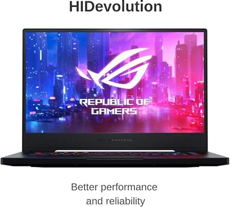 HIDevolution ASUS ROG Zephyrus M GU502GU 15 6 FHD 144Hz 2 6GHz I7