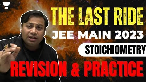 Jee Main 2023 🔥 Stoichiometry In 1 Shot All Concepts Tricks And Pyqs