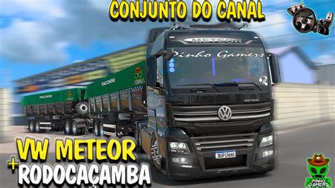 Esse Conjunto Ficou Top Vw Meteor Na Rodoca Amba Ets Mods Youtube