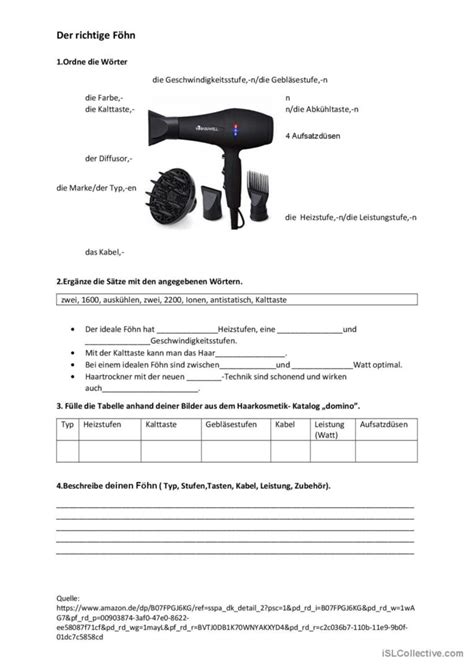 Der Richtige F Hn Allgemeine English Esl Worksheets Pdf Doc