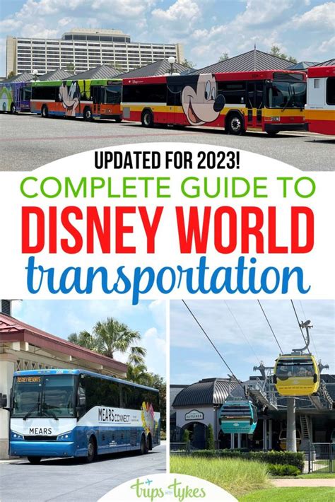 Complete Guide To Disney World Transportation Trips With Tykes