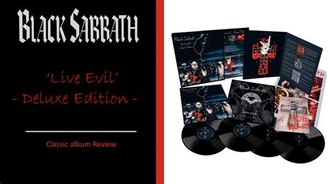 Black Sabbath Live Evil Deluxe Edition Announced YouTube