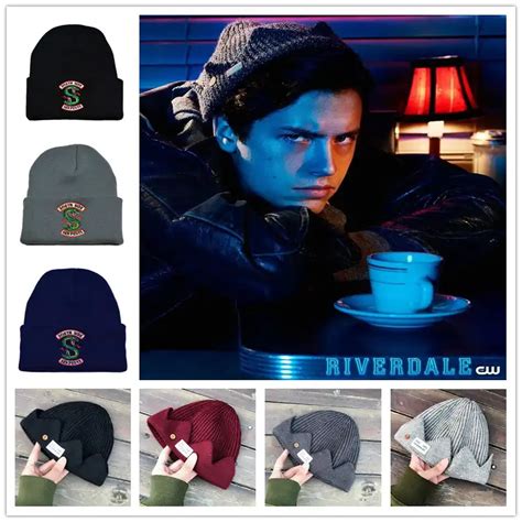 Sombrero de Cosplay Riverdale para Jughead Jones gorro cálido de