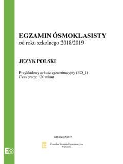 EGZAMIN ÓSMOKLASISTY CKE egzamin 211 smoklasisty cke pdf PDF4PRO