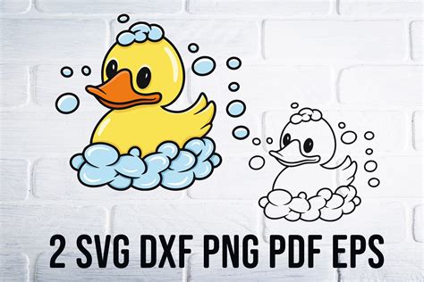 Duck Svg Files For Cricut Duck Clipart Graphic By Anny White