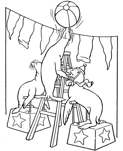 Circus Tent Coloring Page - Coloring Home