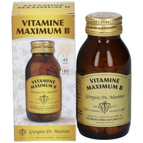 Vitamine Maximum B 180 Pastiglie 180 Pz Redcare