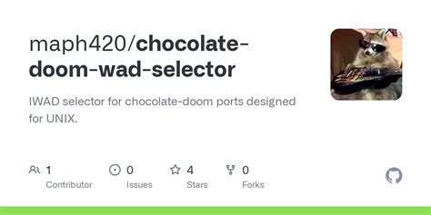 Github Maph Chocolate Doom Wad Selector Iwad Selector For