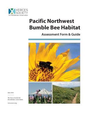 Pacific Northwest Bumble Bee Habitat Assessment Form & Guide | Xerces ...