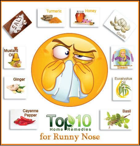 Home Remedies for a Runny Nose | Top 10 Home Remedies