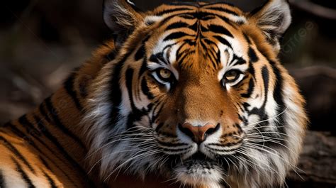 Real Tiger Face