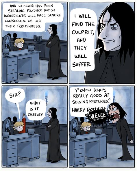 Snape Funny Face Cartoon