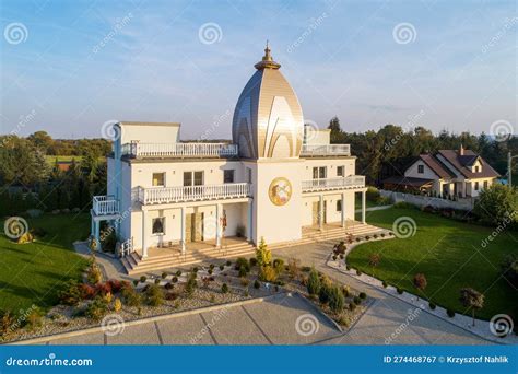 New Hindu Temple Near Krakow In Poland Stock Image Image Of Symbols