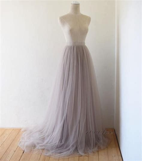 Adult Bride Softest Tulle Skirt Long Maxi Tulle Skirt With A Train