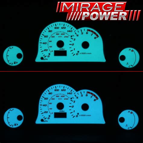 Buy 00 04 Eclipse MT White Face Indiglo Reverse Glow JDM Racing Upgrade