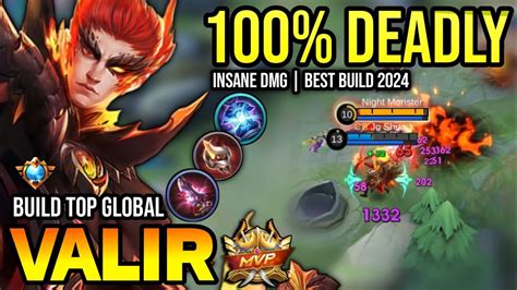 Valir Best Build Build Top Global Valir Gameplay Mobile