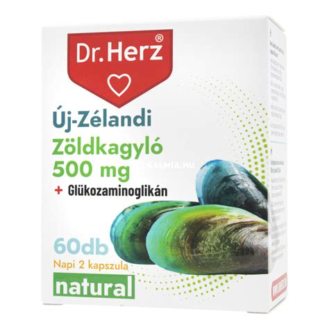 Dr Herz Z Ldkagyl Kivonat Mg Kapszula Db Online P