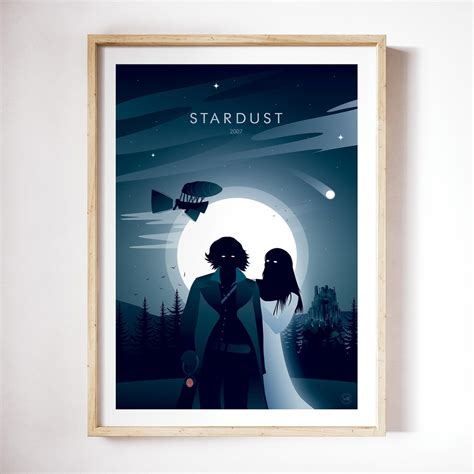 Stardust Film Poster Minimalist Poster Geek Decor Home Decor Wall Art Movie Poster - Etsy