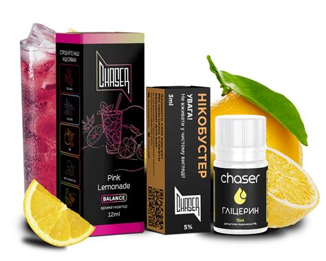 Набір Chaser Black Pink Lemonade Рожевий Лимонад 30мл купити за