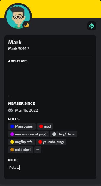 Mark's new discord template Blank Template - Imgflip