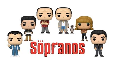 First Look The Sopranos Cast Gets The Funko Pop Treatment Photos