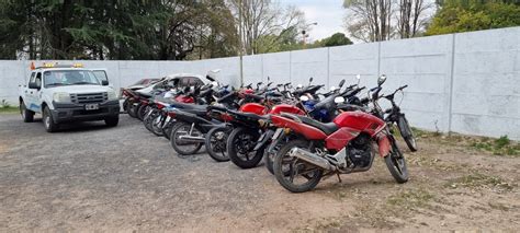 Secuestro de motos en distintos operativos de tránsito Municipio de Azul