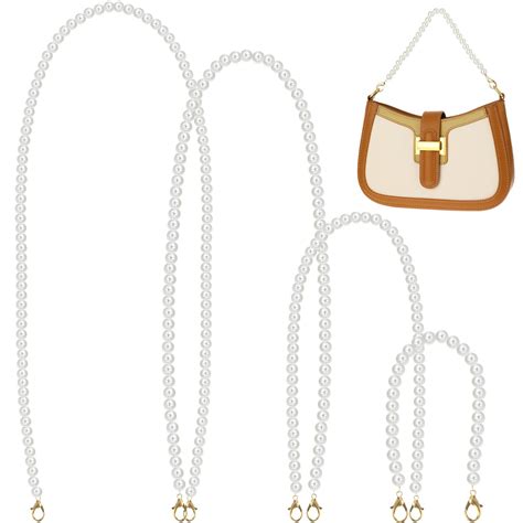 Amazon Hariendny 4 PCS Pearl Purse Strap Handbag Chains Imitation