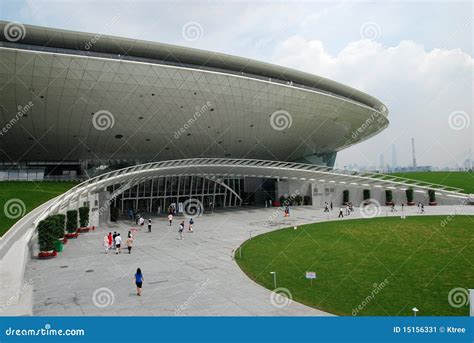 2010 Shanghai World Expo Performing Arts Center Editorial Photo Image