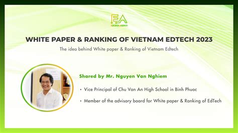 Meaning Of White Paper Vietnam Edtech Ranking Edtech Agency