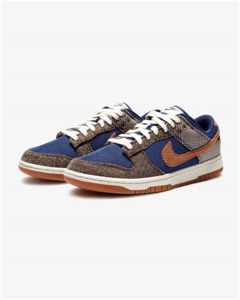 NIKE DUNK LOW PRM Midnight Navy and Baroque Brown ナイキ ダンクロー PRM ミッドナイト