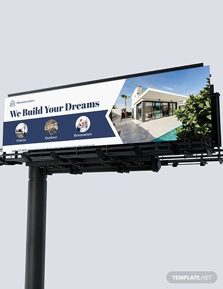 Real Estate Billboard Ad Examples Psd Ai