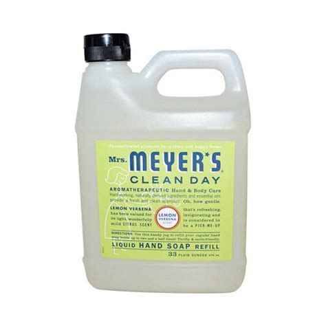 Mrs Meyers Liquid Hand Soap Refill L… Liquid Hand Soap Cleaning Day