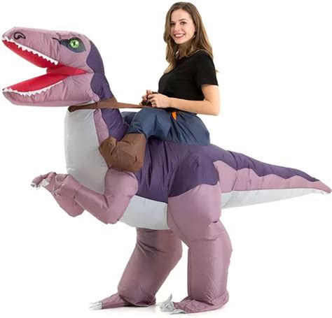 Disfraz Inflable De Dinosaurio Para Adultos Hombres Y Mujer Env O Gratis