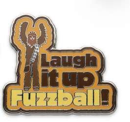 Chewbacca Laugh It Up Fuzzball Star Wars Quotes Mystery Pin Set