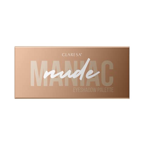 CLARESA Paleta Cieni Do Powiek 10 NUDE MANIAC 12g StrefaUrody Pl