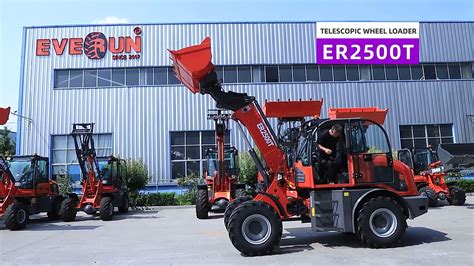 Everun Ton New Telescopic Loader Er T Youtube