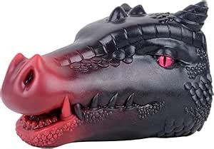 Amazon Fantasy Masturbator Pocket Pussy Sex Toy Black Dragon Shape