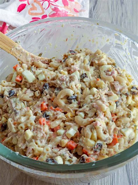 Chicken Macaroni Salad Recipe And Procedure