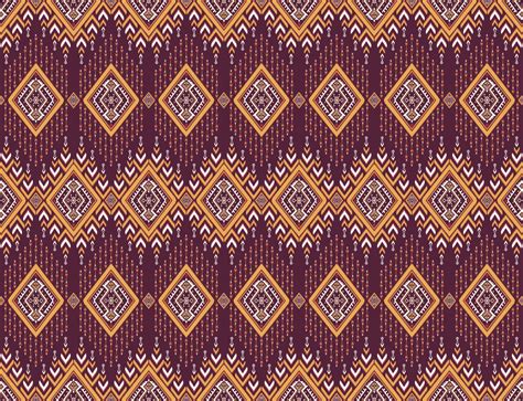 Ikat Aztec Tribal Geometric Pattern Graphic By Parinya Maneenate